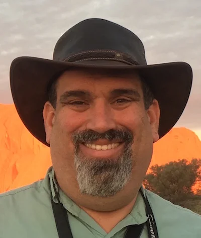 Ethan at Uluru